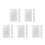 25Pcs Clear Hard Plastic Card Holders for Office Student Badge Display 4