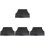 4 Pieces Snow Cover For Car Windscreen Ice Magnetic Windshield Covers 2