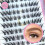(03) DIY single cluster glue-free false eyelashes cluster eyelashes soft, light, thick single eyelashes five options 1