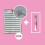 (Combo pack 4) DIY single cluster glue-free false eyelashes cluster eyelashes soft, light, thick single eyelashes five options 1