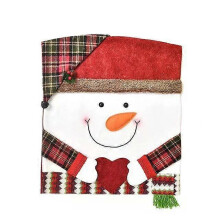 (C1) Christmas Chair Cover Christmas Party Party Supplies Home Table Dinner Chair Seat Cover Decoration Xmas Party New Year Decor