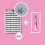 (Combo pack 2) DIY single cluster glue-free false eyelashes cluster eyelashes soft, light, thick single eyelashes five options 1