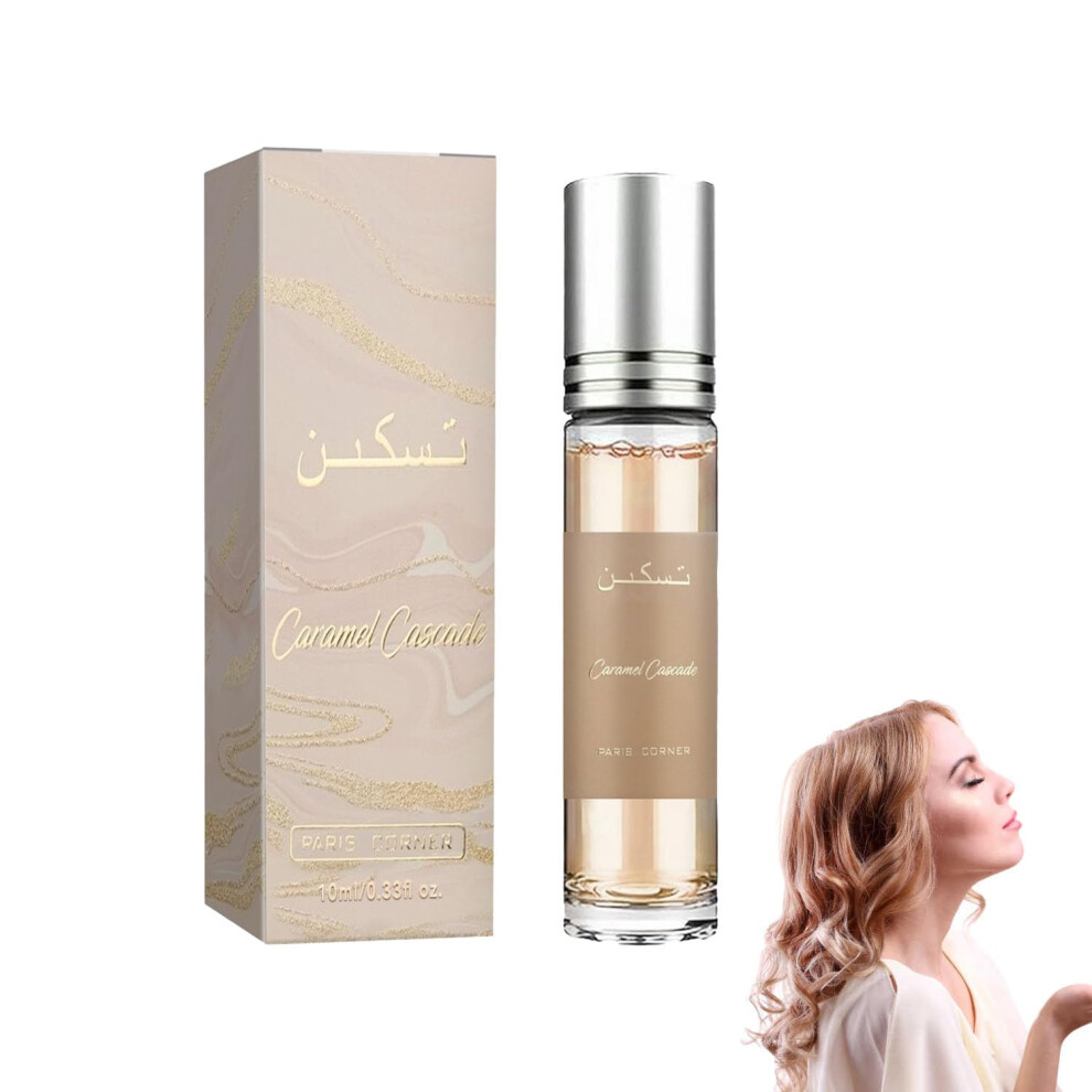 Women's Perfume Caramel Cascade Long Lasting Fragrance Travel Size Elegant Aroma 1PCS