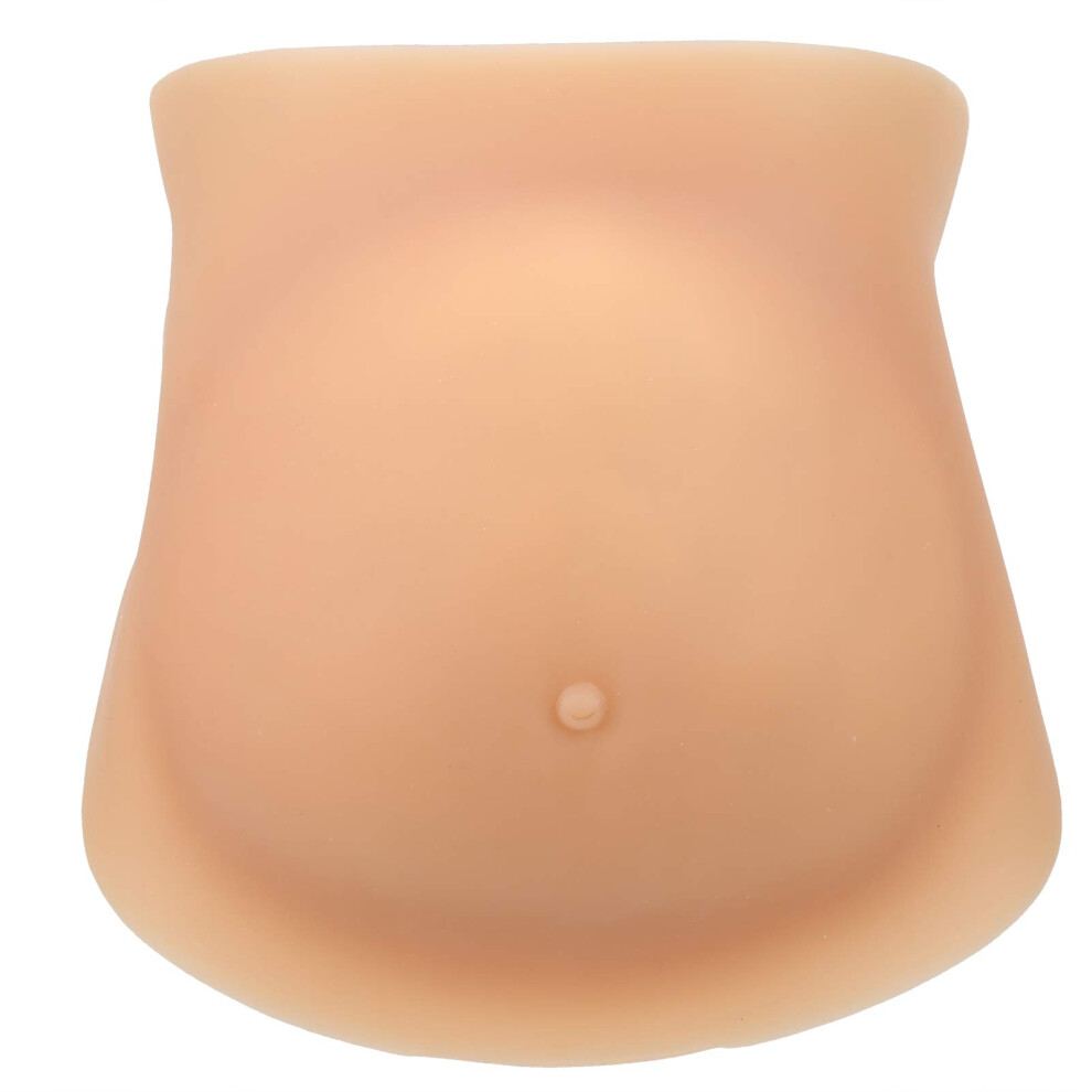 Fake Pregnancy Belly Silicone Skin Color Maternity Prop With Realistic Appearance And Adjustable Fit 9450606819635