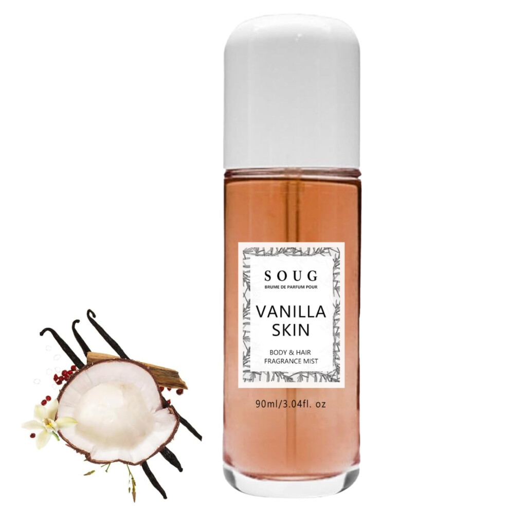 Vanilla Perfume Eau De Toilette Spray for Women 90ml LongLasting Vanilla Body Mist