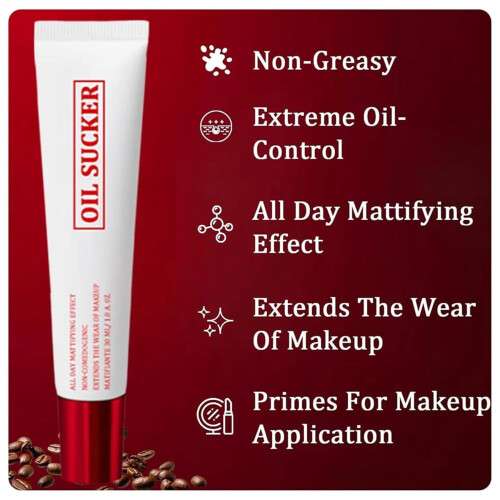 Mattifying Primer 2pcs Long Lasting Oil Control Waterproof Sweatproof Pore Minimizing Makeup Base 2