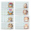 100Pcs Easter Gift Packaging Bags Zippered Closure Plastic-N2 1