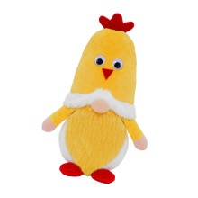 Interactive Soft Fabric Easter Rabbit Plush Holiday-Yellow