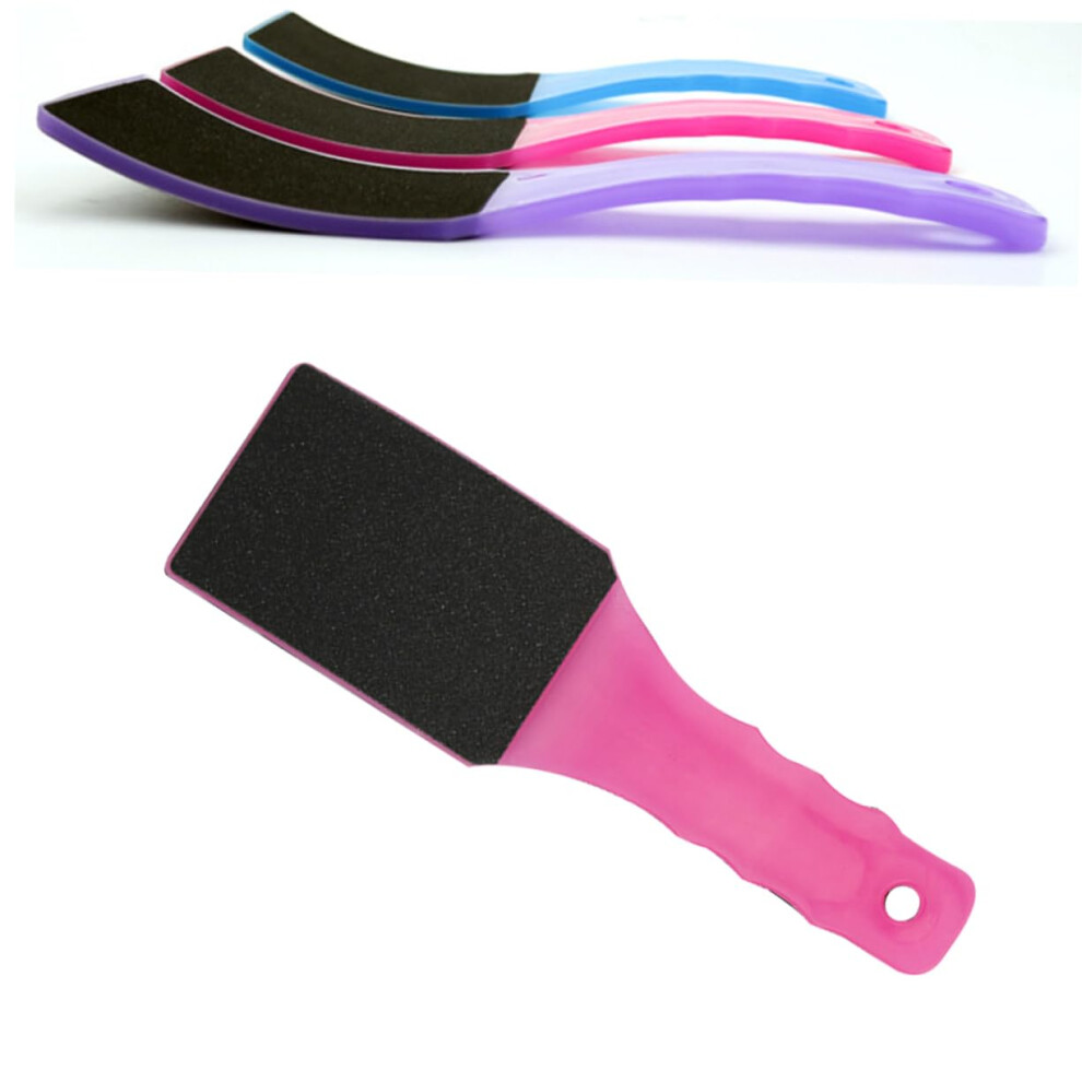 Foot File with DualSurface Exfoliation and Massage Brush for Callus Removal, Pedicure Foot Rasp