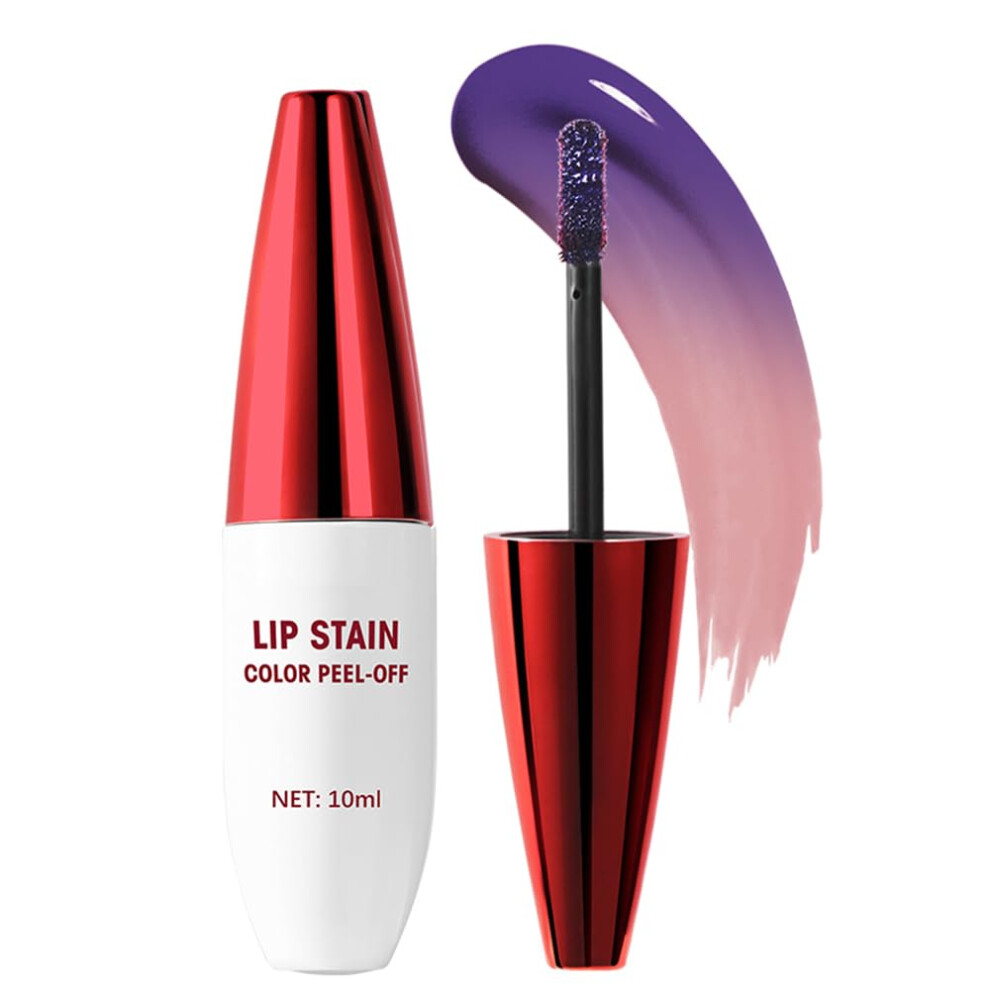 Pink Lip Stain Light Peel Off Tint, Long Lasting Waterproof Hydrating Smudge Proof Color
