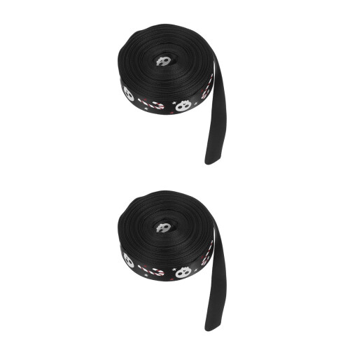 2Rouleaux Multi Halloween Polyester Pour Décorations Cadeaux 2
