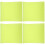 4Pcs Light Green Reptile Carpet Eva Substrate for Terrarium 7