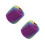 2 Rolls Lace Thread Cotton Pastel Gradient Yarn Rainbow For Crafts 9