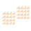 200 Pcs Kraft Triangle Sandwich Boxes Paper Baking Case 8