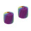 2 Rolls Lace Thread Cotton Pastel Gradient Yarn Rainbow For Crafts 6