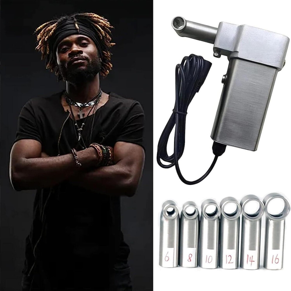 Unisex Dreadlocks Machine With Triple Needle System For Fast Loc Creation, Handheld 10Mm Crochet Tool