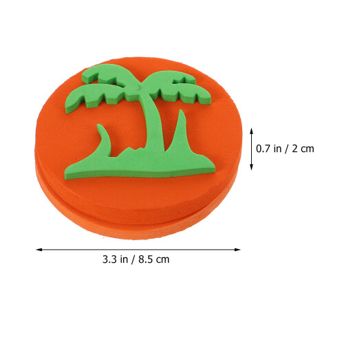 6St Eva Kinderstempels Dieren Handverf Speelgoed Set 1