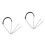 2Pcs Mini Silver Chain for Bag Practical Chain for Wallet Clutch Purse 4