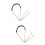 2Pcs Mini Silver Chain for Bag Practical Chain for Wallet Clutch Purse 6