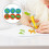 6St Eva Kinderstempels Dieren Handverf Speelgoed Set 8