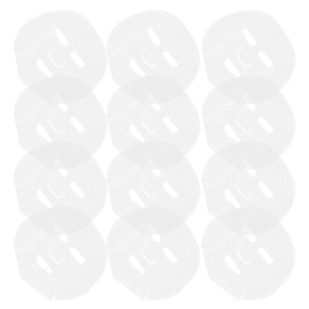 100pcs Facial Mask Sheet Disposable Gauze for Spa and Skincare, Precut Breathable for Salon Home