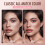 3 in 1 Highlighter Contour Bronzer Palette, LongLasting Waterproof Matte Face Makeup Kit 01# 3