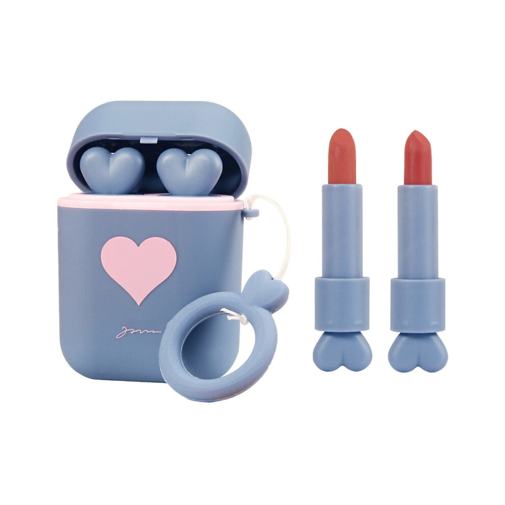 Vegan Long Lasting Lipstick Duo with Dual Color Matte Finish and  Pigment Payoff