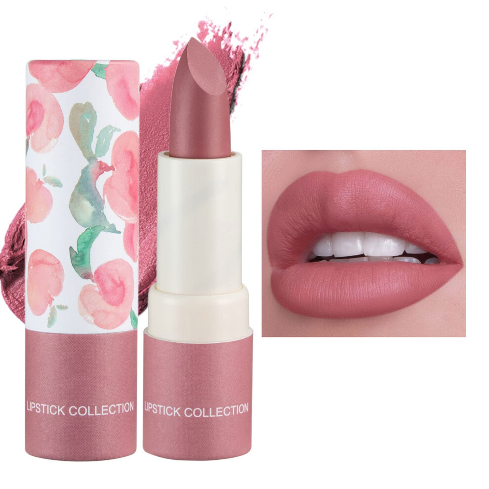 Velvet Matte Long Lasting Lipstick with Rich Pigment and Deep Hydration for All Day Wear