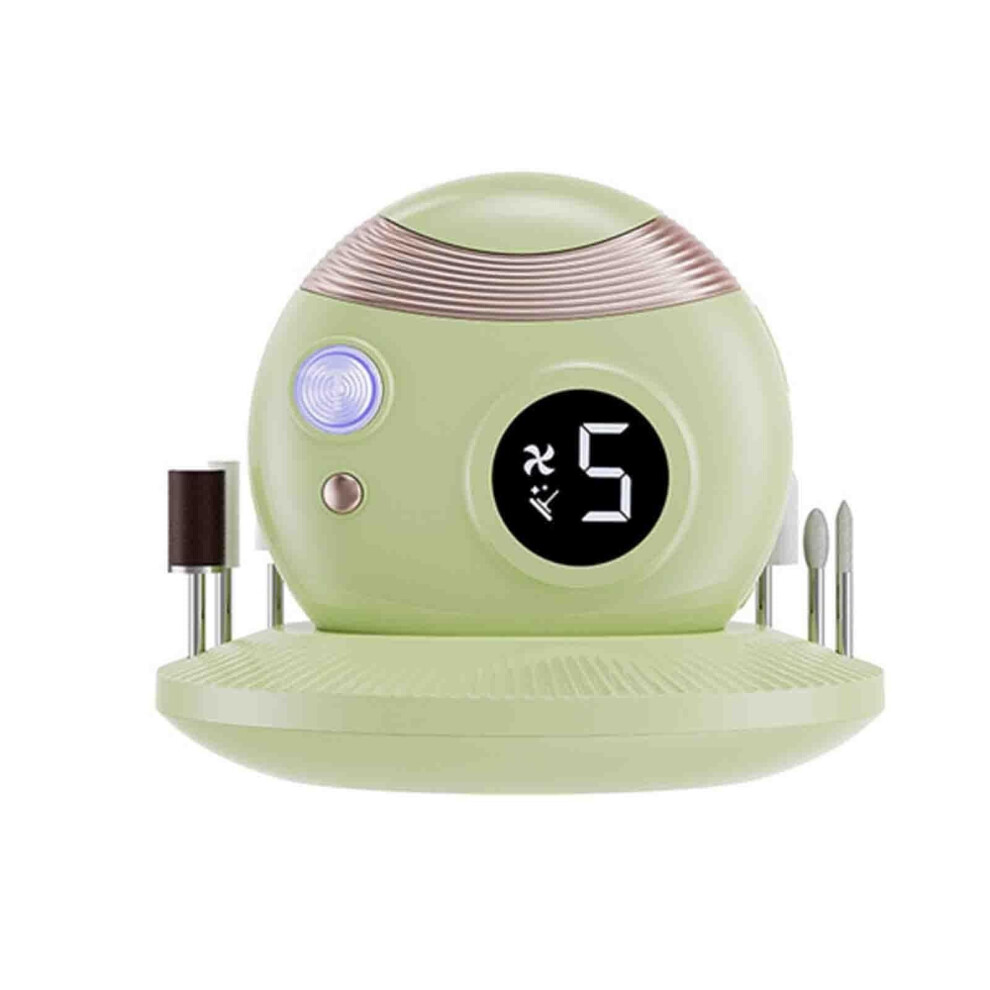 Electric Nail Clipper for Seniors with Dual Speed, Low Noise, TypeC Charging, Green