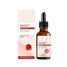 Rose Facial Oil Hydrating Face Serum for Deep Moisture and Skin Elasticity, AntiAging, 1PCS