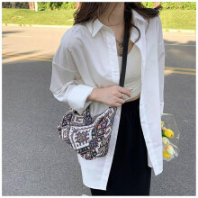 (Fancy color) Tote Crossbody Clutch Bag Vintage Large Capacity Messenger Bag With Dark Blue For Outdoor School Office Business
