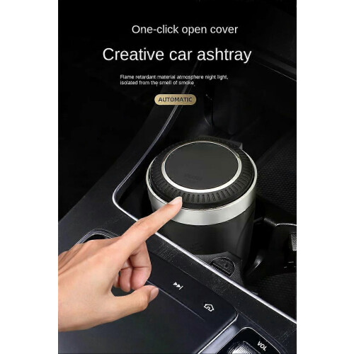 (Red) Car Ashtray Metal Lining, Car Ashtray 2