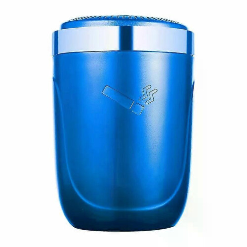 (Blue) Car Ashtray Metal Lining, Car Ashtray 2