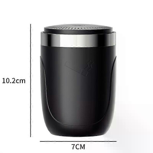 (Black) Car Ashtray Metal Lining, Car Ashtray 1