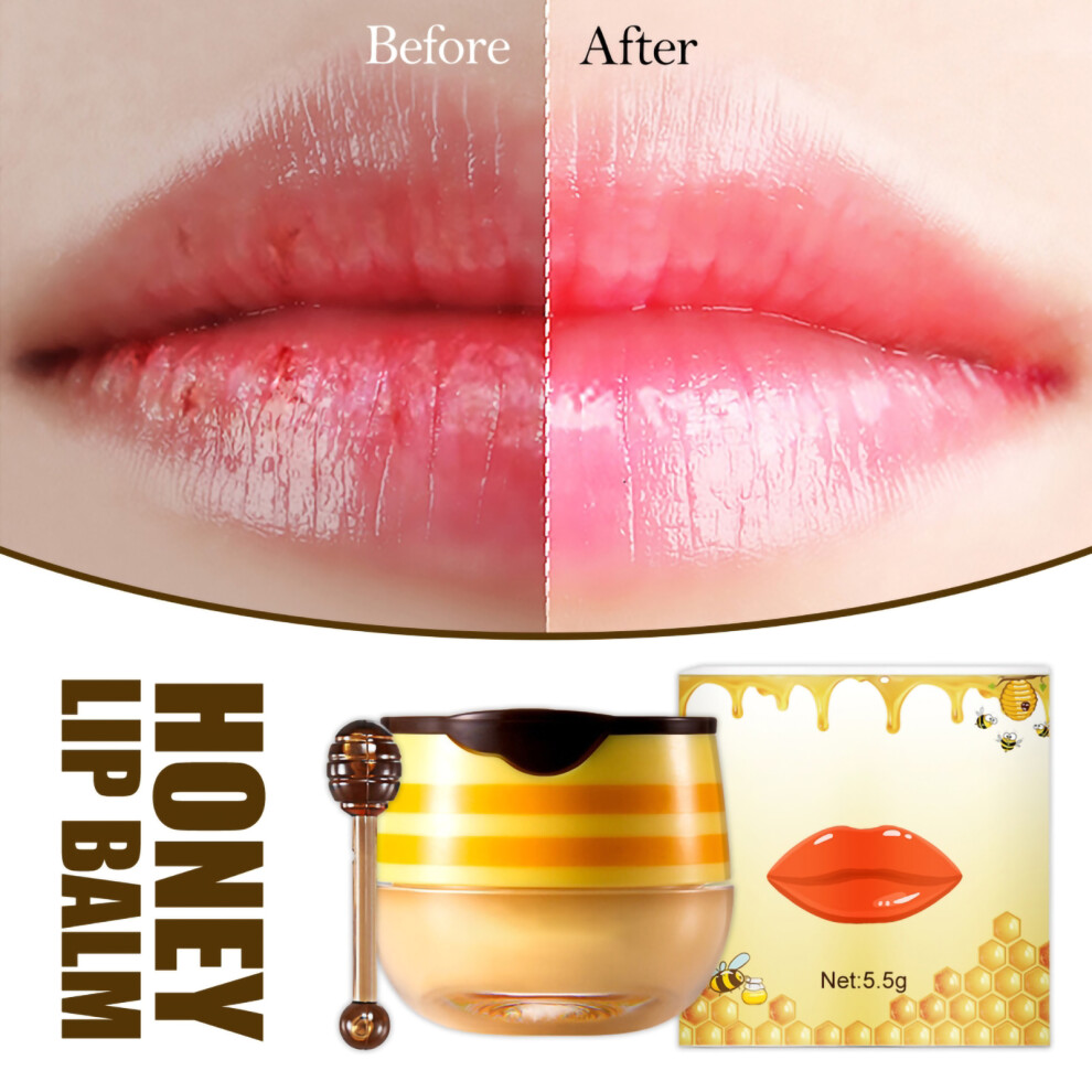 Natural Lip Care, Fragrant and Charming Propolis Honey Mask For Daily Use