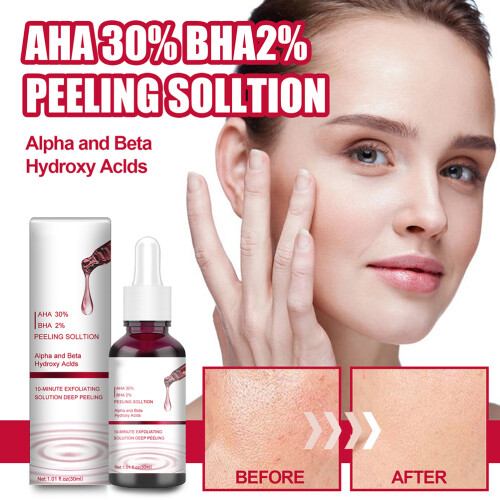 AHA BHA Απολεπιστικός Ορός για Χημικό Peeling Προσώπου, Βαθύς Καθαρισμός Πόρων, 1