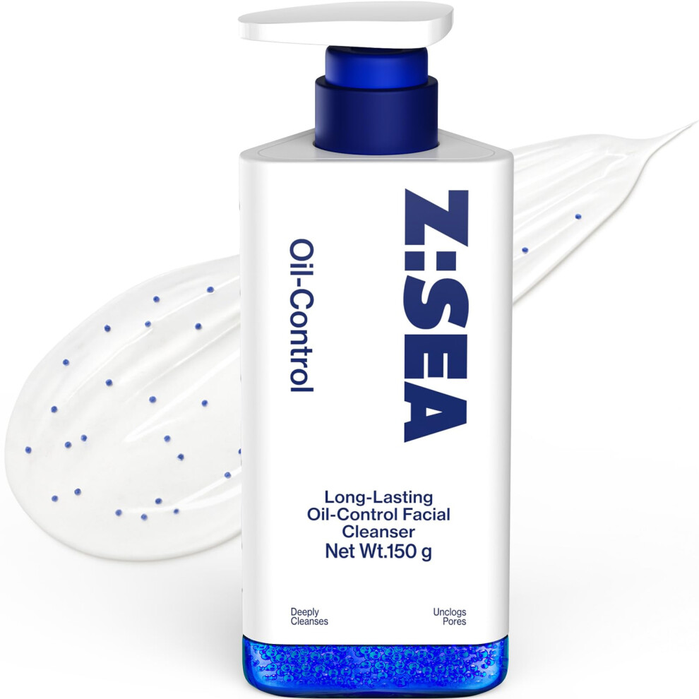 Facial Cleanser with Niacinamide and Salicylic Acid, Gentle Oil Control Face Wash for Sensitive Skin, 150g