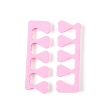 Toe Separators 20 Pairs Soft Foam for Manicure Pedicure Nail Polish Drying Random Color Kit