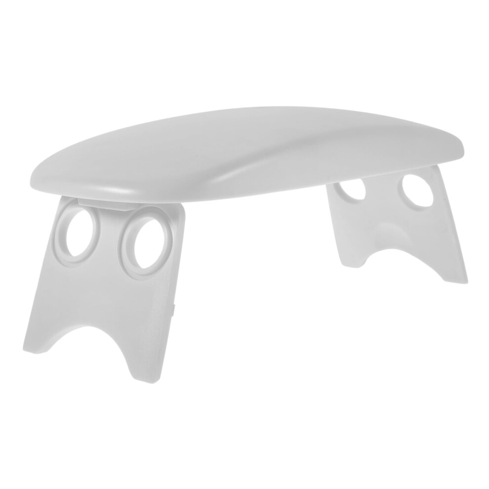 Grey Foldable Nail Arm Rest Cushion With Ergonomic Wrist Support For Salon And Home