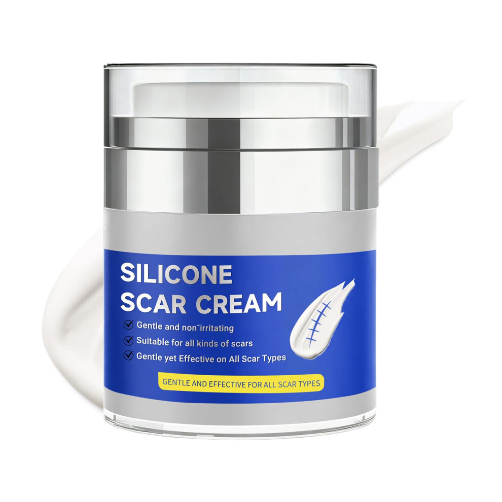 Cream Scar Removal With Silicone Gel For Old And Scars, Surgical, Burn, Stretch Marks
