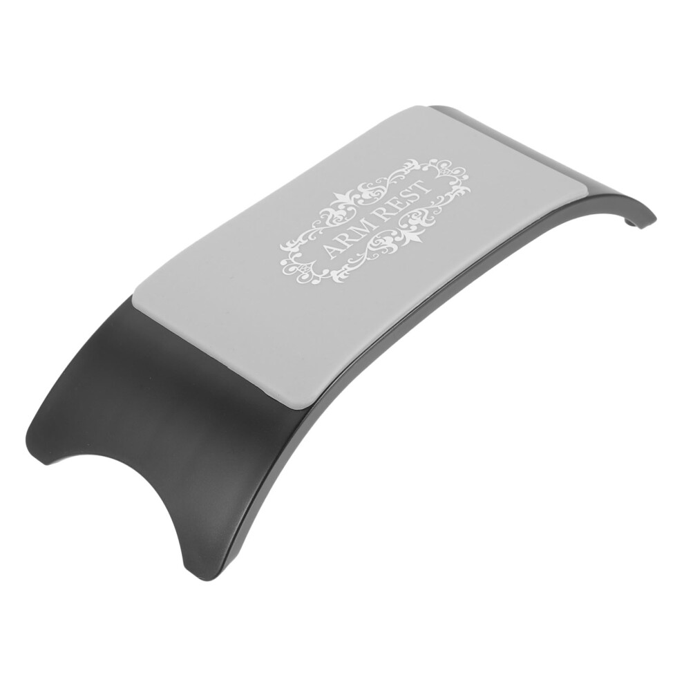 Black Nail Arm Rest Silicone Manicure Hand Rest Pillow With Stable Wrist Support Detachable