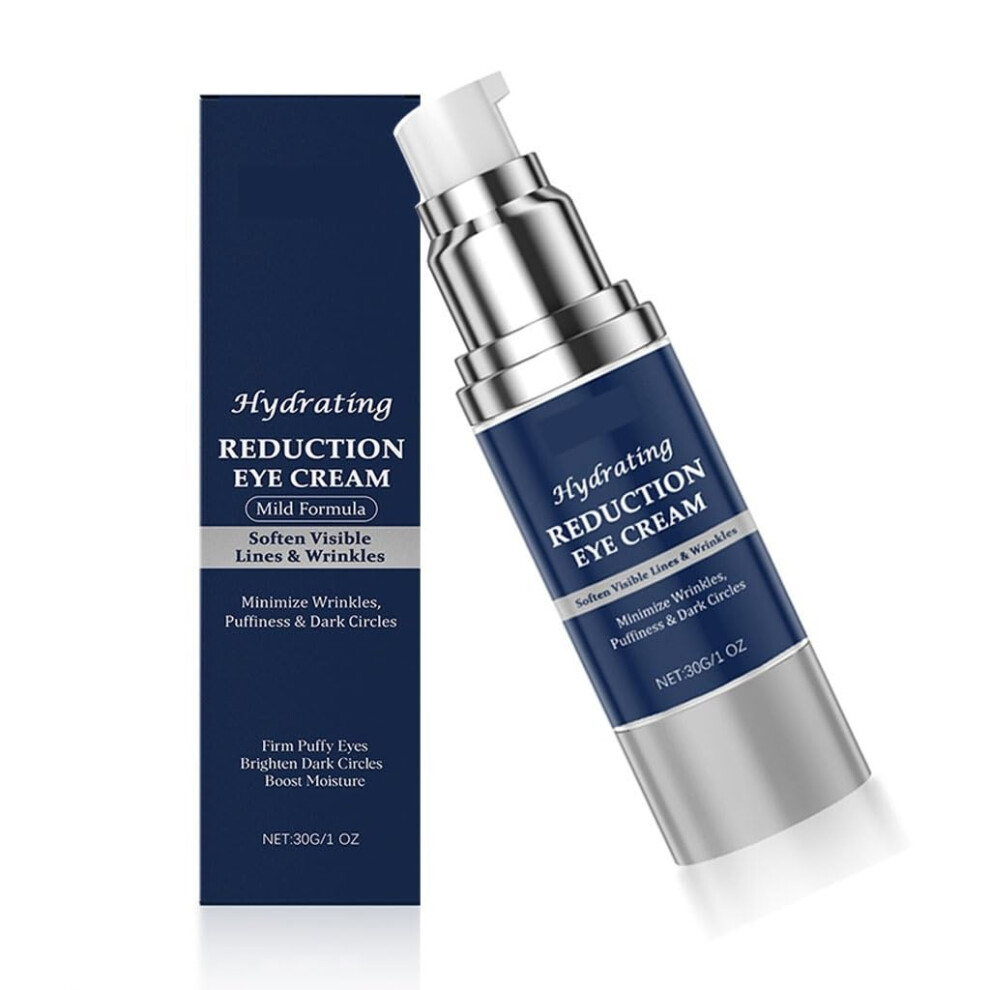Cream Antiaging Eye For Wrinkles And Sagging Skin, Hydrating And Firming Formula (2Pcs)