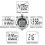 Stopwatch Metal Stopwatch Timer  Memory Digital Stop Watch 2