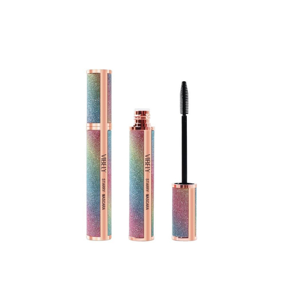 Black Vegan 4D Fiber Lash Mascara Â Long Lasting Waterproof Smudge Proof Ultra For Volume And Curl