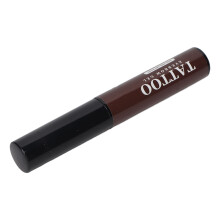 Schnelltrocknendes Tattoo-Brow-Gel, wasserdicht, dunkle Braun, 0,2 oz
