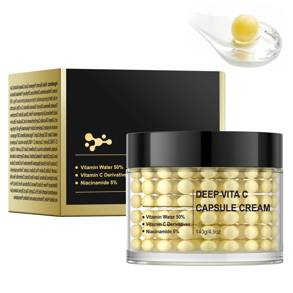 Cream Vitamin C Face With Niacinamide For Brightening And Deep Hydration, 4.9Oz Gel Moisturizer