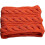 (Twist Orange) Womens Thick Ribbed Knit Winter Infinity Circle Loop Scarf Premium 3