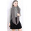 (Twist Grape Purple) Womens Thick Ribbed Knit Winter Infinity Circle Loop Scarf Premium 5