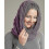 (Twist Grape Purple) Womens Thick Ribbed Knit Winter Infinity Circle Loop Scarf Premium 3
