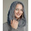 (Twist Niagara Blue)Womens Thick Ribbed Knit Winter Infinity Circle Loop Scarf Premium 4